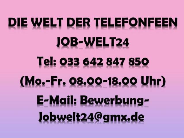 Heimarbeit Telefonistin Job Arbeit 100 % Homeoffice Stellenangebot Karlsbad und ü-all Verd. b. 43,20 - 1